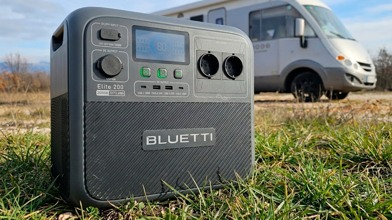 Bluetti Elite V200: cuando la energía deja de ser un problema en la autocaravana